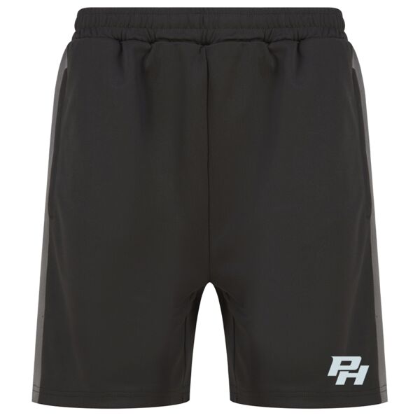 Knitted shorts with zip pockets Thumbnail